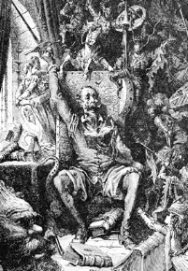 Don Quijote alucinado.